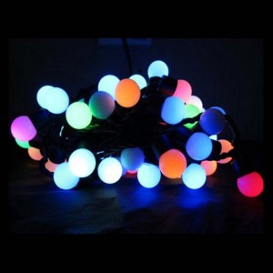 LED Ball String Lights Color Christmas Ball String Lights Decorative Lights